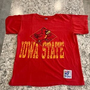 Vintage Iowa State Cyclones Single Stitch Shirt Size Medium.